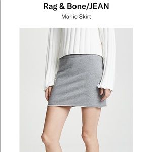 Rag & bone Markie sweat skirt NWT size M